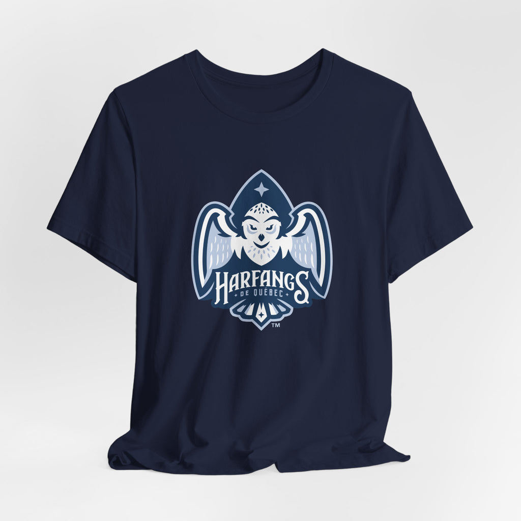 NLL UnBOXed Québec Harfangs Primary Logo Short-Sleeve Tee