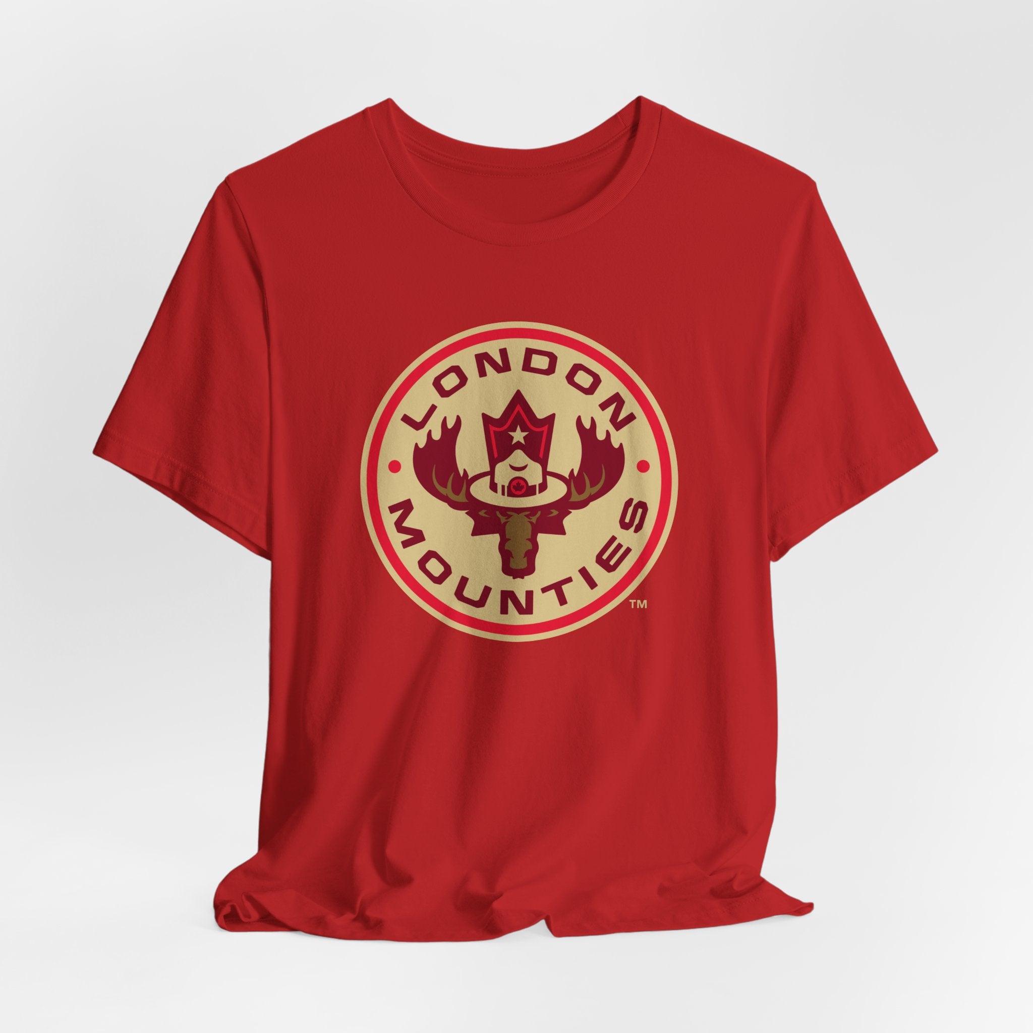 NLL UnBOXed London Mounties Primary Logo Short-Sleeve Tee