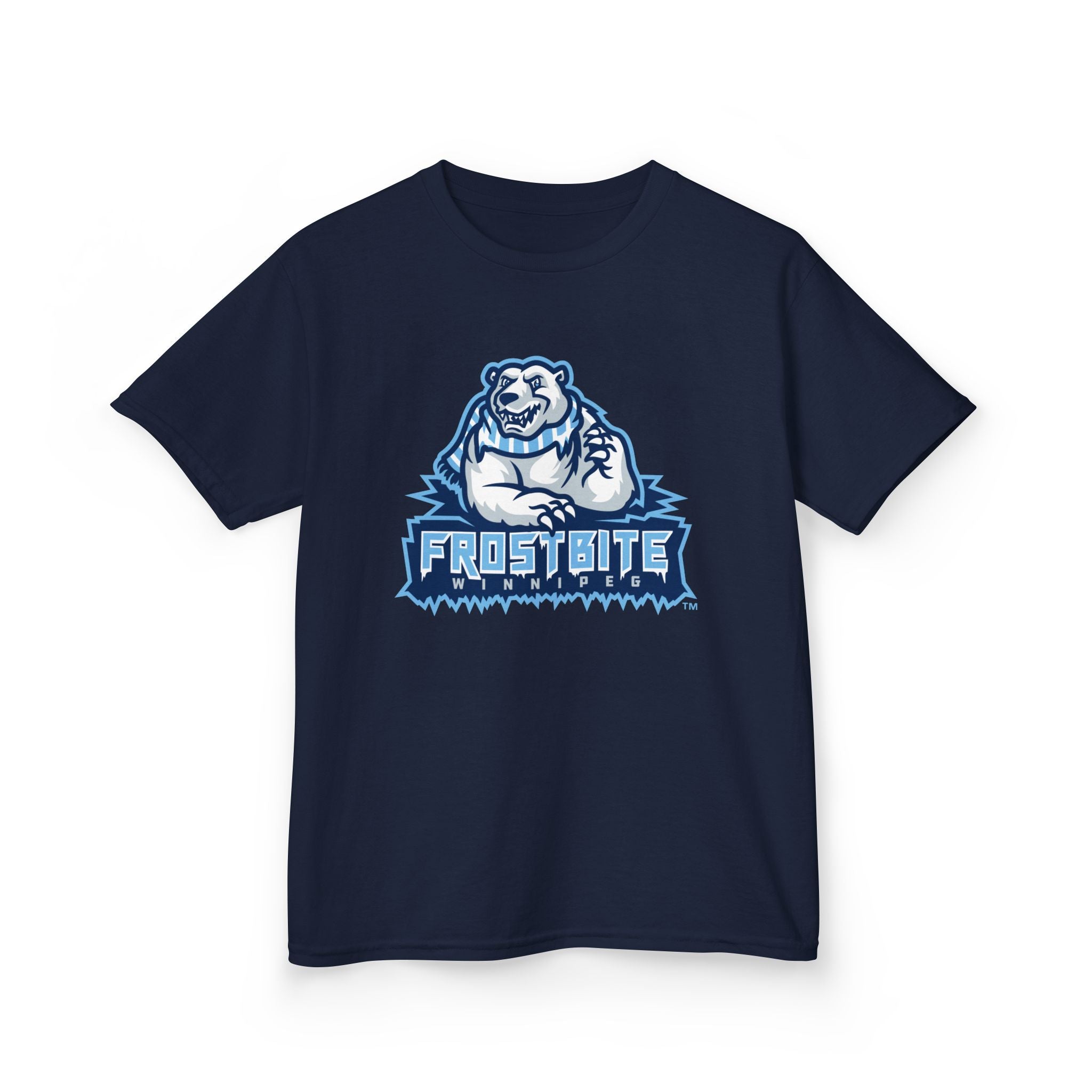NLL UnBOXed Winnipeg Frostbite Primary Logo Youth Tee