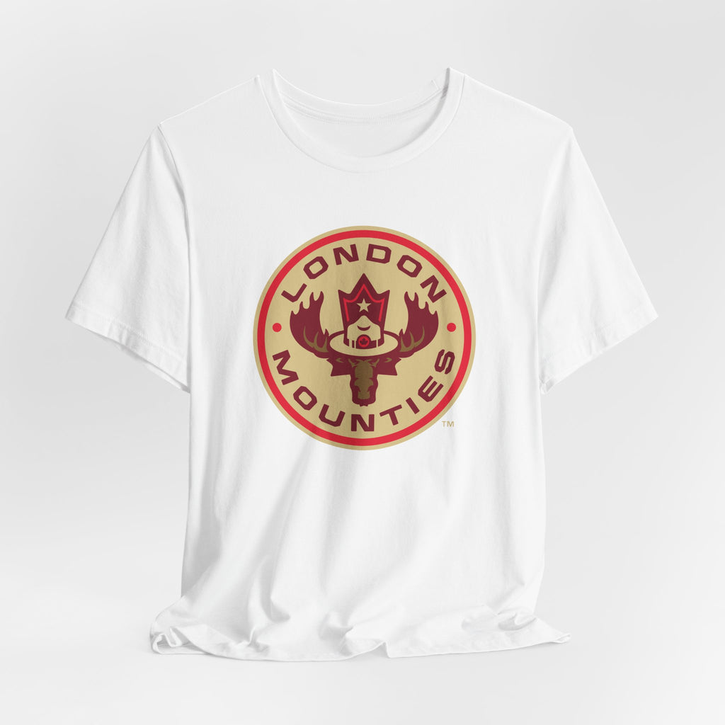 NLL UnBOXed London Mounties Primary Logo Short-Sleeve Tee