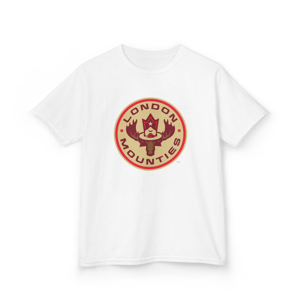 NLL UnBOXed London Mounties Primary Logo Youth Tee