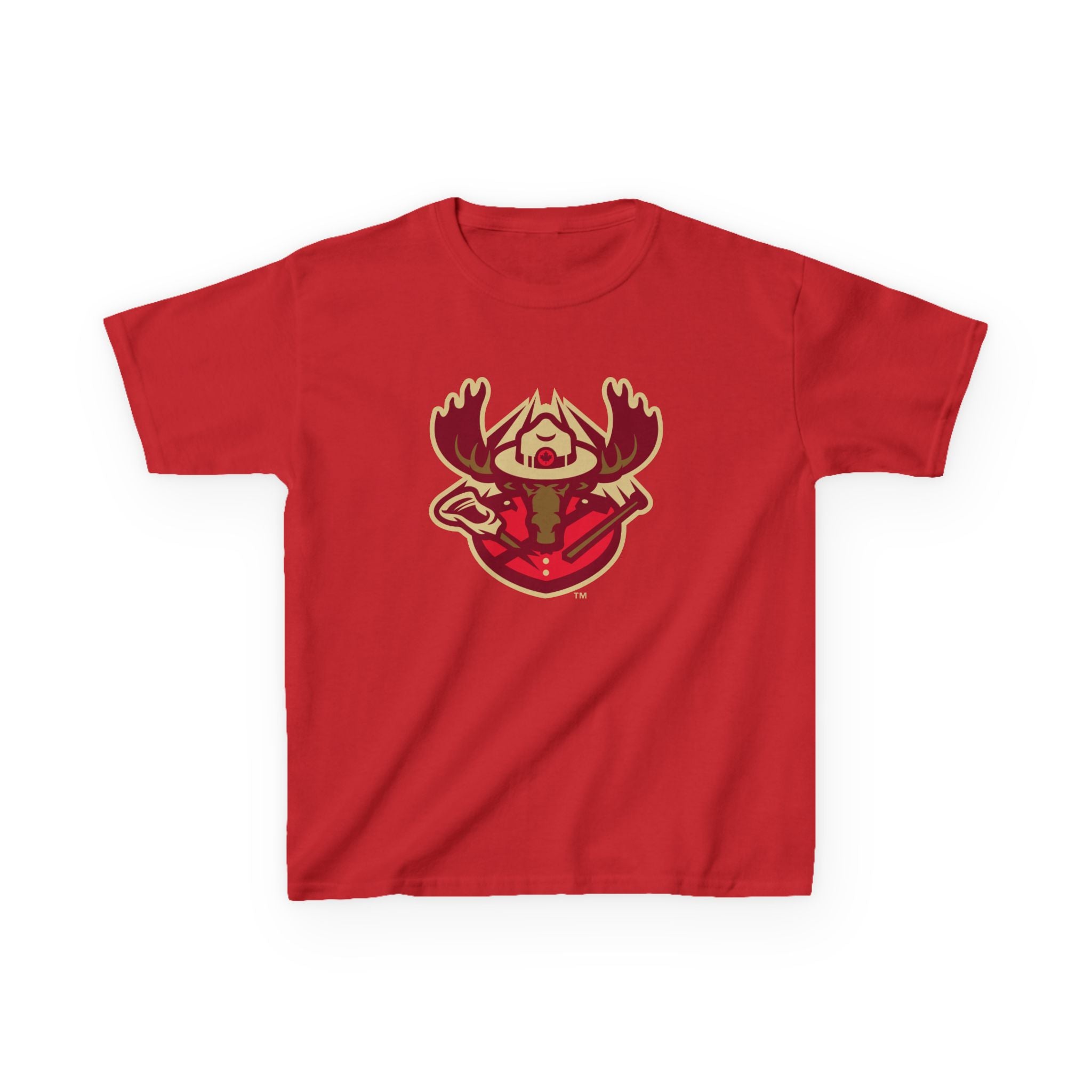 NLL UnBOXed London Mounties Lacrosse Logo Youth Short-Sleeve Tee