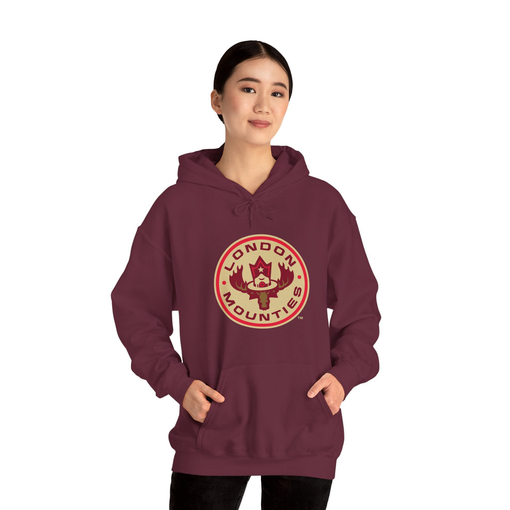 NLL UnBOXed London Mounties Primary Logo Hoodie