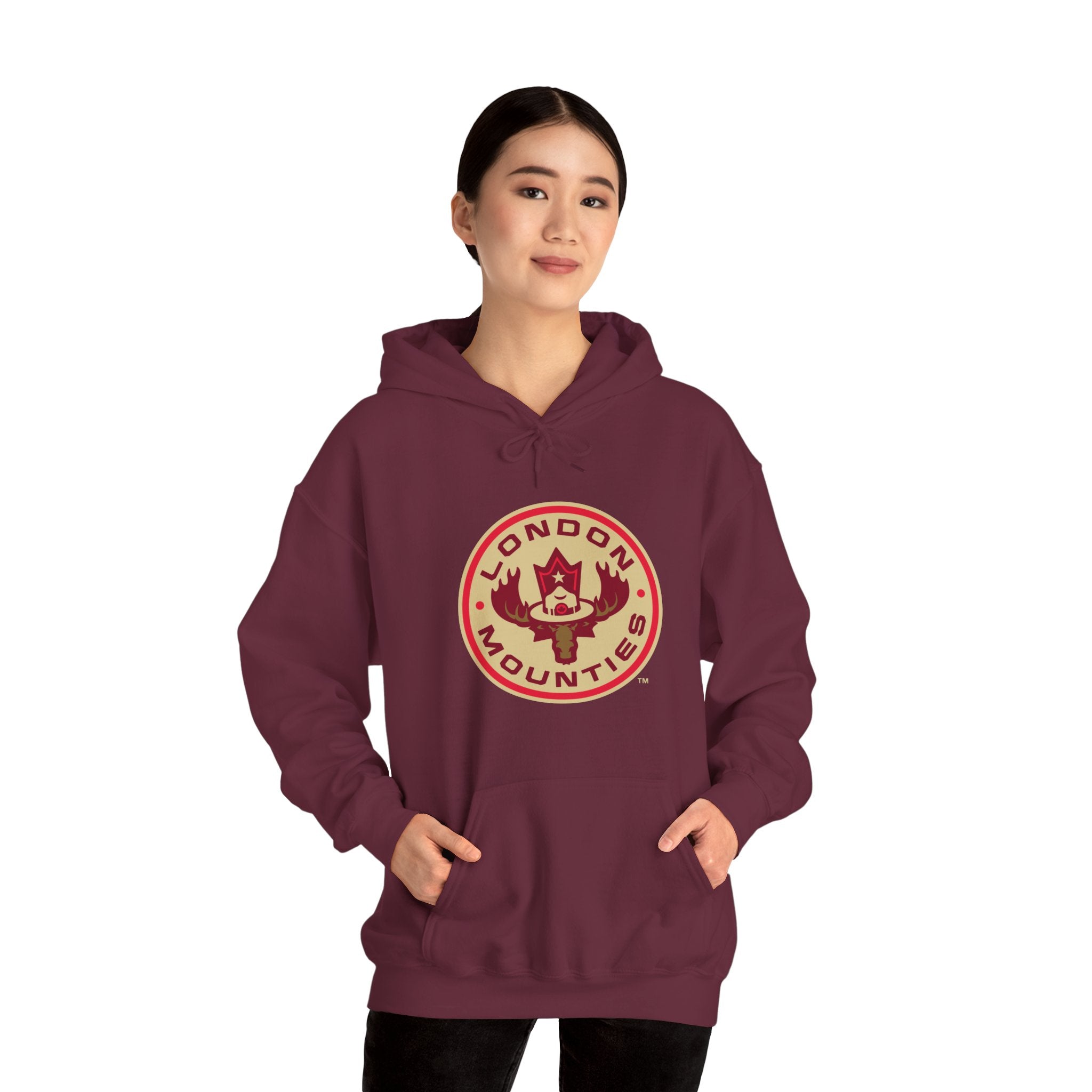 NLL UnBOXed London Mounties Primary Logo Hoodie