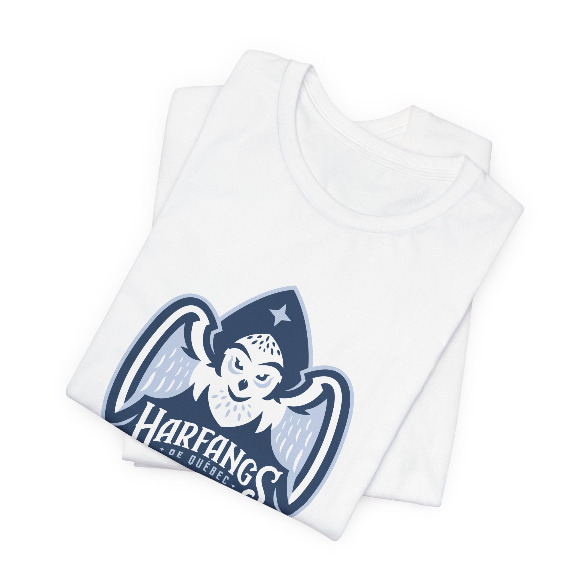 NLL UnBOXed Québec Harfangs Primary Logo Short-Sleeve Tee
