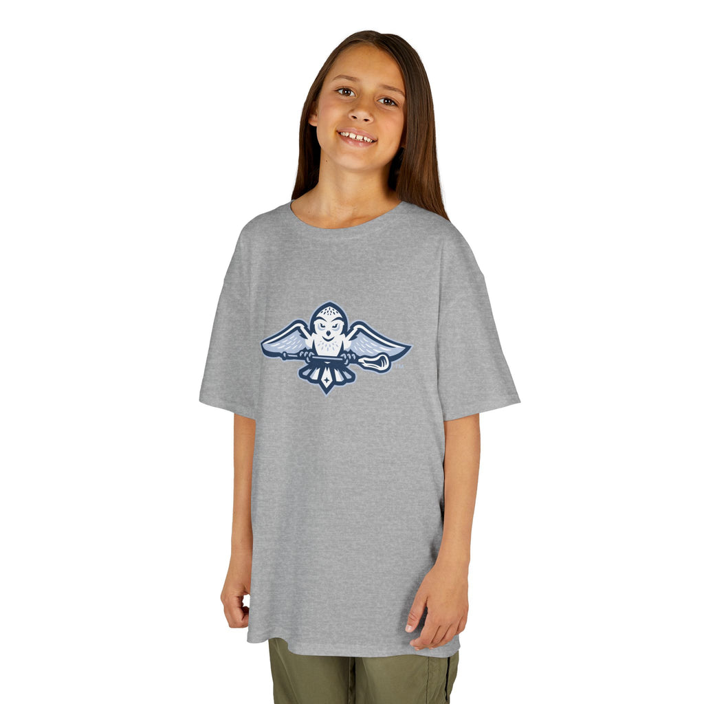 NLL UnBOXed Québec Harfangs Lacrosse Logo Youth Tee