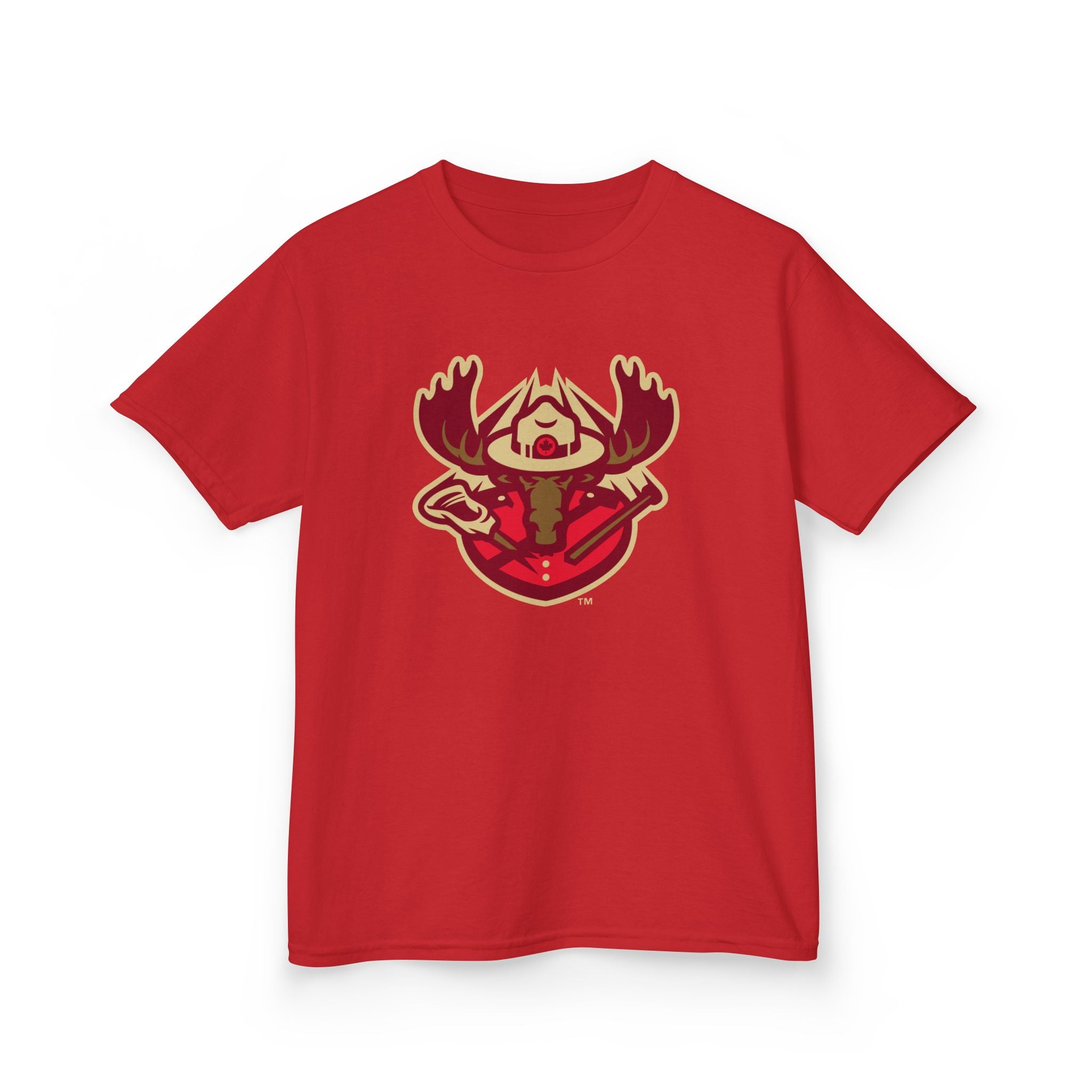NLL UnBOXed London Mounties Lacrosse Logo Youth Short-Sleeve Tee