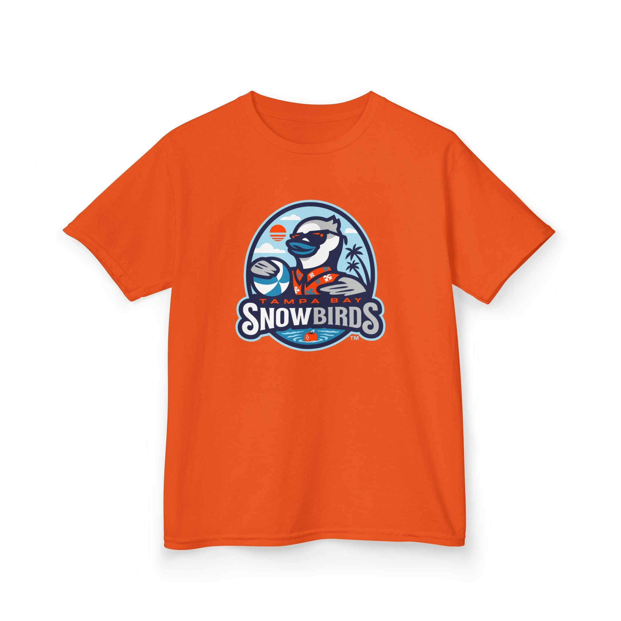 NLL UnBOXed Tampa Bay Snowbirds Primary Logo Youth Tee