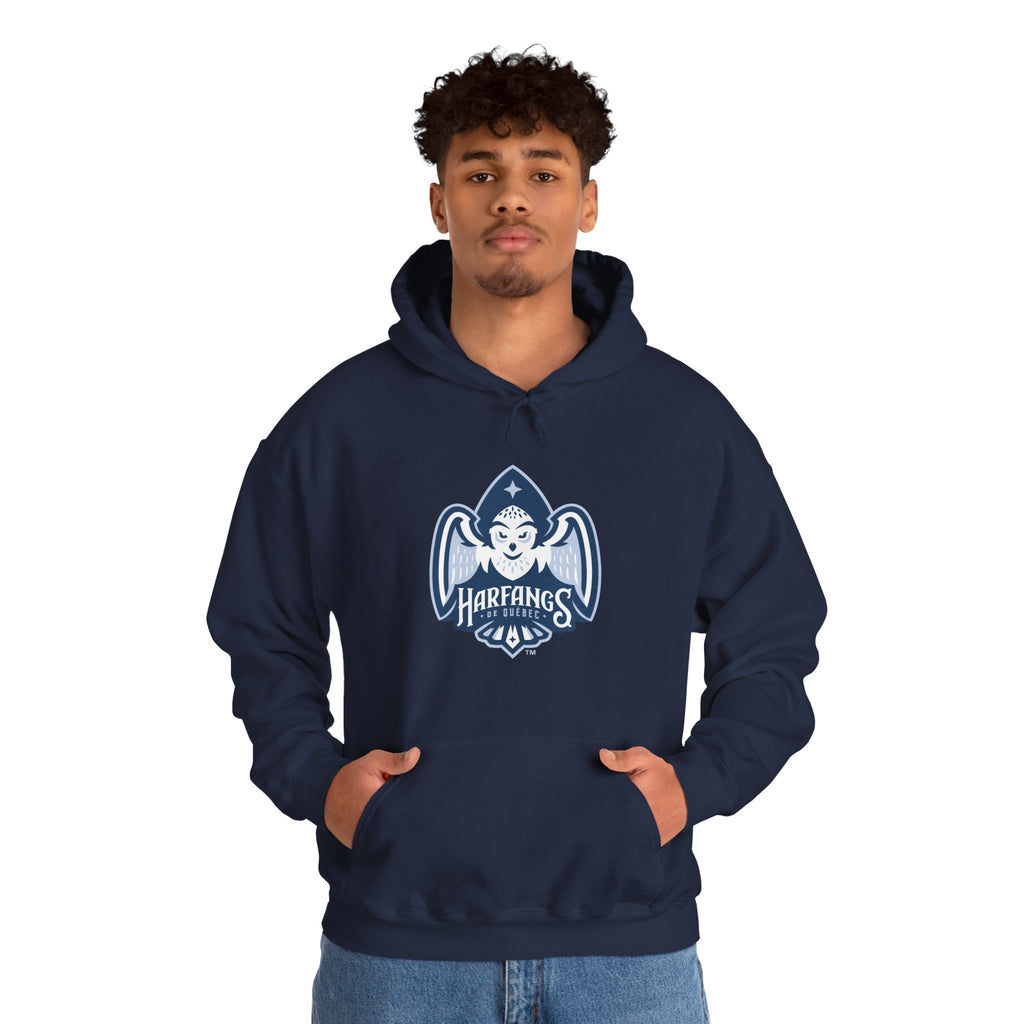 NLL UnBOXed Québec Harfangs Primary Logo Hoodie