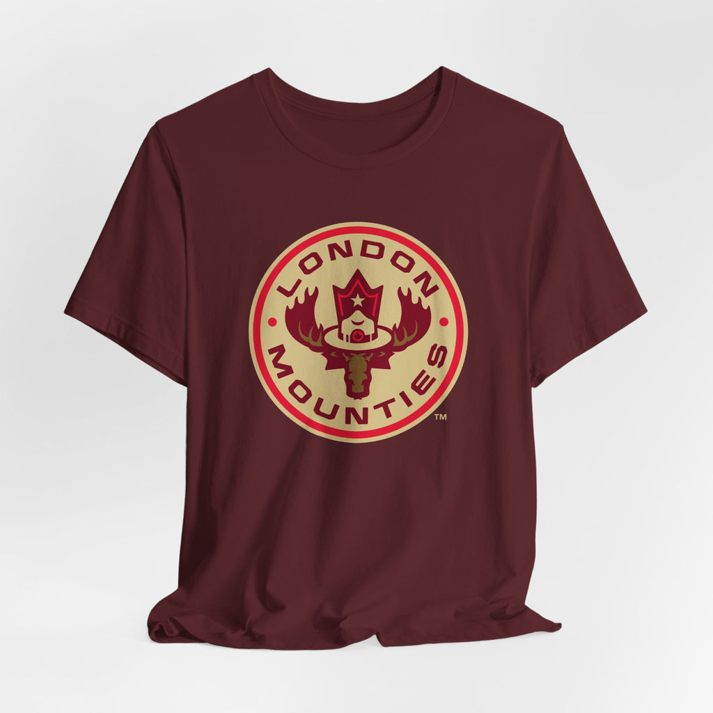 NLL UnBOXed London Mounties Primary Logo Short-Sleeve Tee