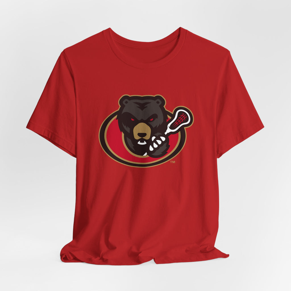 NLL Ottawa Black Bears Primary Logo Short-Sleeve Tee